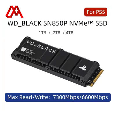 WD SONYSN850P SSD Playstation 5 Rozszerzenie pamięci masowej Western Digital External Hard Drive SN850P-1T/2T/4T